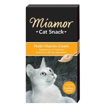 Miamor Cat Snack Multi-Vitamin Cream 11x6x15g 3 Miamor Cat Snack Multi-Vitamin Cream 11x6x15g