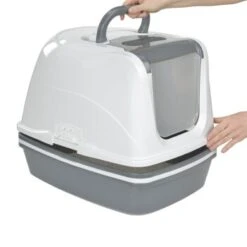 AniOne Geschlossene Sieb-Toilette Clean Cat M -Geschäft Für Katzenbedarf 0e3eaad40ebd248c89f0464be614686aa0f87758 b18c2ca03049088769f85dfca2198c130b9ed30e