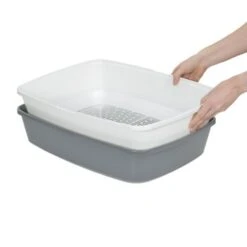 AniOne Geschlossene Sieb-Toilette Clean Cat M -Geschäft Für Katzenbedarf 16d5eed8ba04fe464939f277f613f934cd2d85ca 39a0f9019d438be620c724e3db70f4f3c3d02812