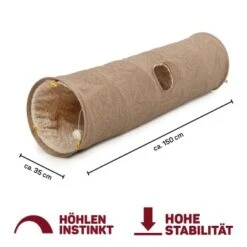 Canadian Cat Company Katzentunnel XXL Mit Kuschelfell Beige -Geschäft Für Katzenbedarf 1bfe10c9a8ffe48be72f23f669a00ba28e57f518 1394215 de DE e2c77ac41c770f9e3554c549cf1a4af7c6ffd59dl9MO1S