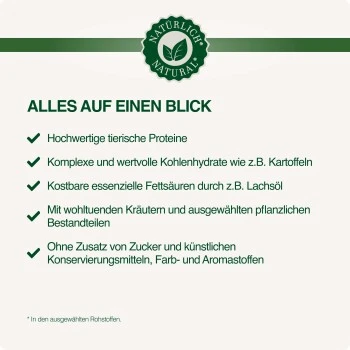 REAL NATURE Adult Mixpaket 6x400g Mixpaket 1 5 REAL NATURE Adult Mixpaket 6x400g Mixpaket 1 – Bild 3