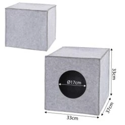 Lionto Katzenhöhle Aus Filz, Regalhöhle Hellgrau -Geschäft Für Katzenbedarf 1ed13ed0757f7f4e2c5051223c2a889b2c929df5 1657088 de DE b9210a5d4d924d2c97d1ab7e831cf2267d1a39712inuF4