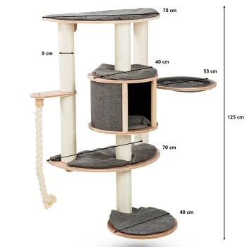 Kerbl Wandkratzbaum Dolomit Tofana Pro 5 Kerbl Wandkratzbaum Dolomit Tofana Pro – Bild 3
