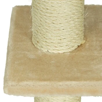 Silvio Design Kratzbaum Etagenboy Beige 4 Silvio Design Kratzbaum Etagenboy Beige – Bild 2