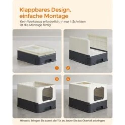 FEANDREA Katzentoilette, Mit Deckel Schwarz -Geschäft Für Katzenbedarf 24563f3ac843d4727671c19763dc1d7931b51af3 1665868 de DE 8c3b6b79ab5d557467368f0b8528ab3f5b8ceecaUpev11