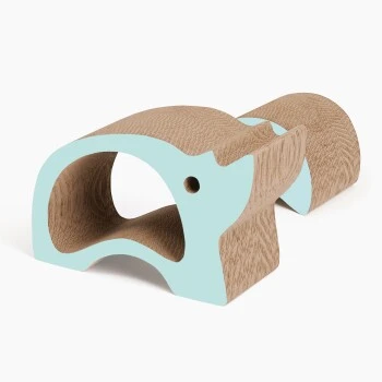 Catit Zoo Kratzbrett Nashorn 2-in-1 3 Catit Zoo Kratzbrett Nashorn 2-in-1