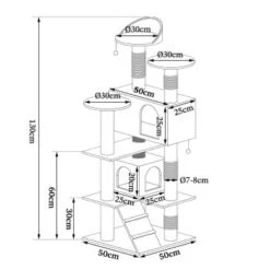 Lionto Kratzbaum, Höhe 130 Cm Weiß/ Grau 15 Lionto Kratzbaum, Höhe 130 Cm Weiß/ Grau -Geschäft Für Katzenbedarf 55e6d175d1c108c750bfa9755f8b00531f583a18 1657007 de DE b600c189cbedfc54ce1e804738d1c95039698d9eNpvHS8