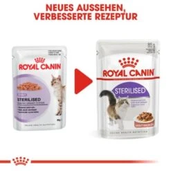 ROYAL CANIN Sterilised 12x85g In Soße 8 ROYAL CANIN Sterilised 12x85g In Soße -Geschäft Für Katzenbedarf 5a573ab9c46dac60dffc4b8127437c6504bd8ea9 1099165 de DE rc 2
