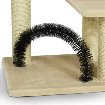 Silvio Design Kratzbaum Etagenboy Beige 7 Silvio Design Kratzbaum Etagenboy Beige – Bild 5