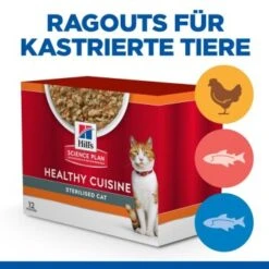 Hill's Science Plan Healthy Cuisine Sterilised Cat Ragout Multipack 24x80 G 8 Hill's Science Plan Healthy Cuisine Sterilised Cat Ragout Multipack 24x80 G -Geschäft Für Katzenbedarf 63a08193e258d7603ad60ce3358a9183dd2922aa 1397118 de DE hills 2