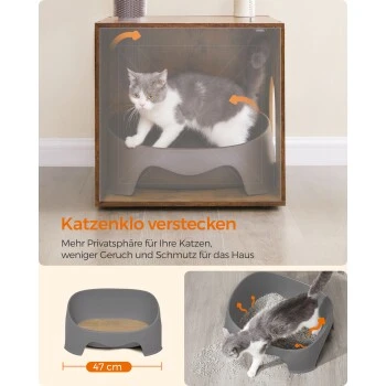 FEANDREA Kratzbaum Mit Croomer Braun 9 FEANDREA Kratzbaum Mit Croomer Braun – Bild 7