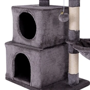 Lionto Kratzbaum 70 Cm Dunkelgrau 7 Lionto Kratzbaum 70 Cm Dunkelgrau – Bild 5