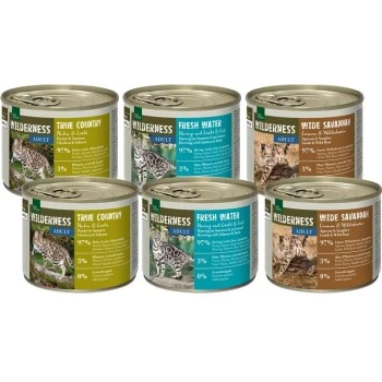REAL NATURE WILDERNESS Adult Mixpaket 6x200g Mixpaket 1 3 REAL NATURE WILDERNESS Adult Mixpaket 6x200g Mixpaket 1