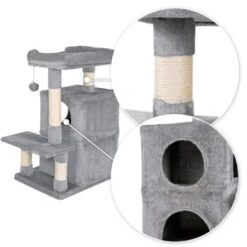 Lionto Kratzbaum, Höhe 80 Cm Dunkelgrau -Geschäft Für Katzenbedarf 81abaf856d6c917db83a16e5debbf9955031520f 1657029 de DE 9311bba30018c2312ee7962cd326be80e494bf71ieIB39
