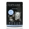 CAT'S LOVE Junior 12x85g Kalb Mit Eierschalen & Lachsöl -Geschäft Für Katzenbedarf 8321ad3908c3479af336e7805b1624836f433afa 9271ff47092100de43eaa023cc5e0167c35166c7