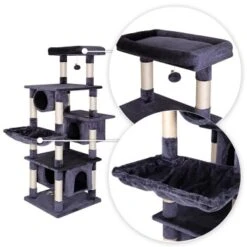 Lionto Kratzbaum, Höhe 155 Cm Dunkelgrau -Geschäft Für Katzenbedarf 845679c263cceae8397f9e2142bee658a23f07d2 1657046 de DE 1185e94853d1ff396bca04dcda786f39fa1e3441d79Ch4