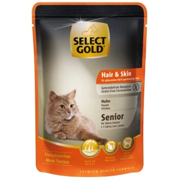 SELECT GOLD Senior Hair & Skin 12x85 G 3 SELECT GOLD Senior Hair & Skin 12x85 G