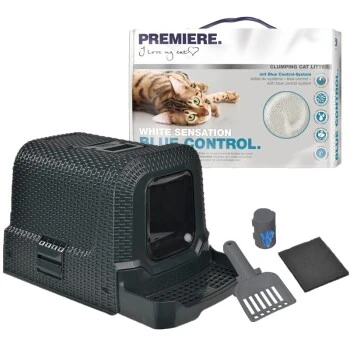 MORE FOR Erstausstattungsset Katzenhygiene Grau 3 MORE FOR Erstausstattungsset Katzenhygiene Grau