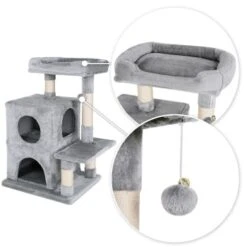 Lionto Kratzbaum, Höhe 80 Cm Dunkelgrau -Geschäft Für Katzenbedarf a8ca81cb0d7c1ced1b5797a24a27ec6e5776e351 1657029 de DE 7cb7a5a3a95a8f775a8d6e6d4117380834eb9deaQFSTUX