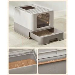 FEANDREA Katzentoilette, Mit Deckel Grau 14 FEANDREA Katzentoilette, Mit Deckel Grau -Geschäft Für Katzenbedarf aadb0682e1c4ccf6377aea8ab1927ece46913240 1483585 de DE 41ec3e3236c931a56a984e3ffa71f02aefb53fdeKINKbQ