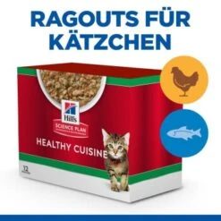 Hill's Science Plan Healthy Cuisine Kitten Ragout Multipack 24x80 G 9 Hill's Science Plan Healthy Cuisine Kitten Ragout Multipack 24x80 G -Geschäft Für Katzenbedarf abcb28f9a1d0ac6021fa522f64812e750d4a8375 1386411 de DE hills 2