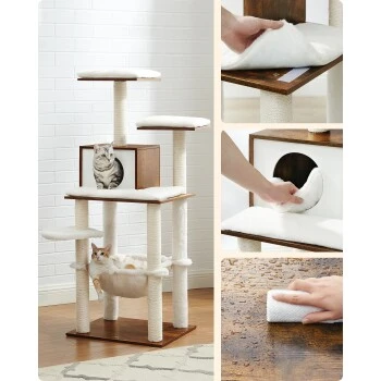 FEANDREA Katzenmöbel 138cm Modern 5 FEANDREA Katzenmöbel 138cm Modern – Bild 3