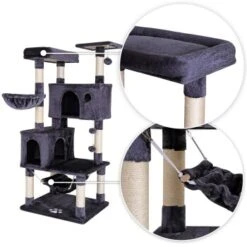 Lionto Kratzbaum, Höhe 140 Cm Dunkelgrau -Geschäft Für Katzenbedarf ac4222ea59953d19db768dfb49be959f56896be6 1657048 de DE dd314955b397519aea4d9676243edaeb71aa8cb0o2Sliq