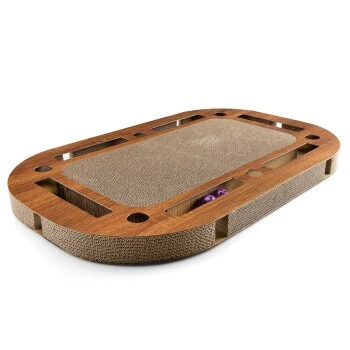 Canadian Cat Company Katzenspielplatz PlayPlate Braun 3 Canadian Cat Company Katzenspielplatz PlayPlate Braun