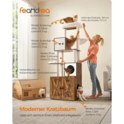 FEANDREA Kratzbaum 185cm Mit Katzenklo-Schrank Vintagebraun Braun -Geschäft Für Katzenbedarf c4fc41ec50e0c08c36f4a62563a0ef9eb234f68c 1666851 de DE ad8c09bdfb9e1d6186e5779649dd12ef2b300db3oFfGLT