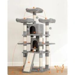 FEANDREA Katzenbaum 172cm Hellgrau Hellgrau -Geschäft Für Katzenbedarf d27fb96c960f00e50380c1cb036280dbeb20ff7b 1483575 de DE ff572f78a4add3dd274609855f0815c625e0cf734GaXX8