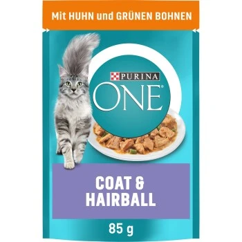 Purina ONE Coat & Hairball 26x85g 3 Purina ONE Coat & Hairball 26x85g