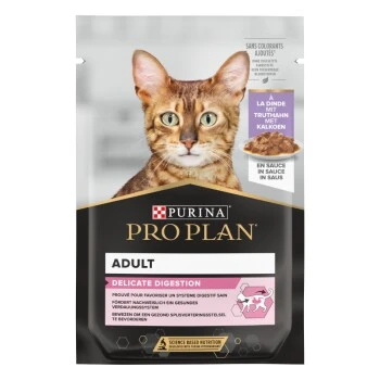 PRO PLAN PURINA Delicate Nutrisavour 26x85g Truthahn 4 PRO PLAN PURINA Delicate Nutrisavour 26x85g Truthahn – Bild 2