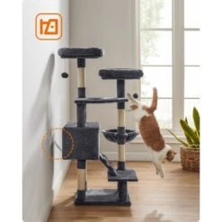 FEANDREA Katzenbaum 142cm Hellgrau Dunkelgrau 19 FEANDREA Katzenbaum 142cm Hellgrau Dunkelgrau -Geschäft Für Katzenbedarf ea65827c52d659cf240859e91f5141b2e6310169 1483569 de DE c315341984f3e03596064a67a63f72b8bf596c9aHy9JmX