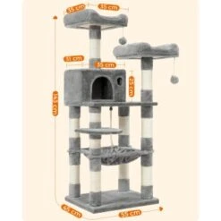 FEANDREA Kratzbaum 143cm Rauchgrau Hellgrau -Geschäft Für Katzenbedarf f88422e9c68a8e73f729ad7c2a69647e4a3fe279 1483593 de DE 8e3d9596f2e1a1b1a44888d93a18a03224394278vZLAxw