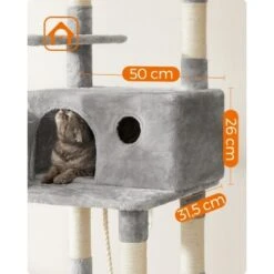 FEANDREA Kratzbaum 164cm Hellgrau Hellgrau 15 FEANDREA Kratzbaum 164cm Hellgrau Hellgrau -Geschäft Für Katzenbedarf fc7ee31d95ecca93ae8c881a007c3092b8e6108e 1483590 de DE 00f19afad48d504e4a36b8a270ae3f394beba609tz8mpI