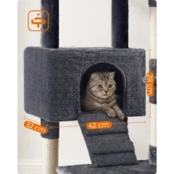 FEANDREA Katzenbaum 142cm Hellgrau Dunkelgrau 16 FEANDREA Katzenbaum 142cm Hellgrau Dunkelgrau -Geschäft Für Katzenbedarf fc9e6a4f3471dca283f6f73ed86dc3a8f0e04810 1483569 de DE 6339c02498ac4881143b1ded238b8587788dba32eHkmTX