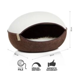 Canadian Cat Company Filz Katzennest Braun/ Beige -Geschäft Für Katzenbedarf fe2766f056028accdf66c3f1f8540c75384dfe64 1286721 de DE 9c042737d0a2e2c8bf6b4f678323c492699a15b7UiAzUT